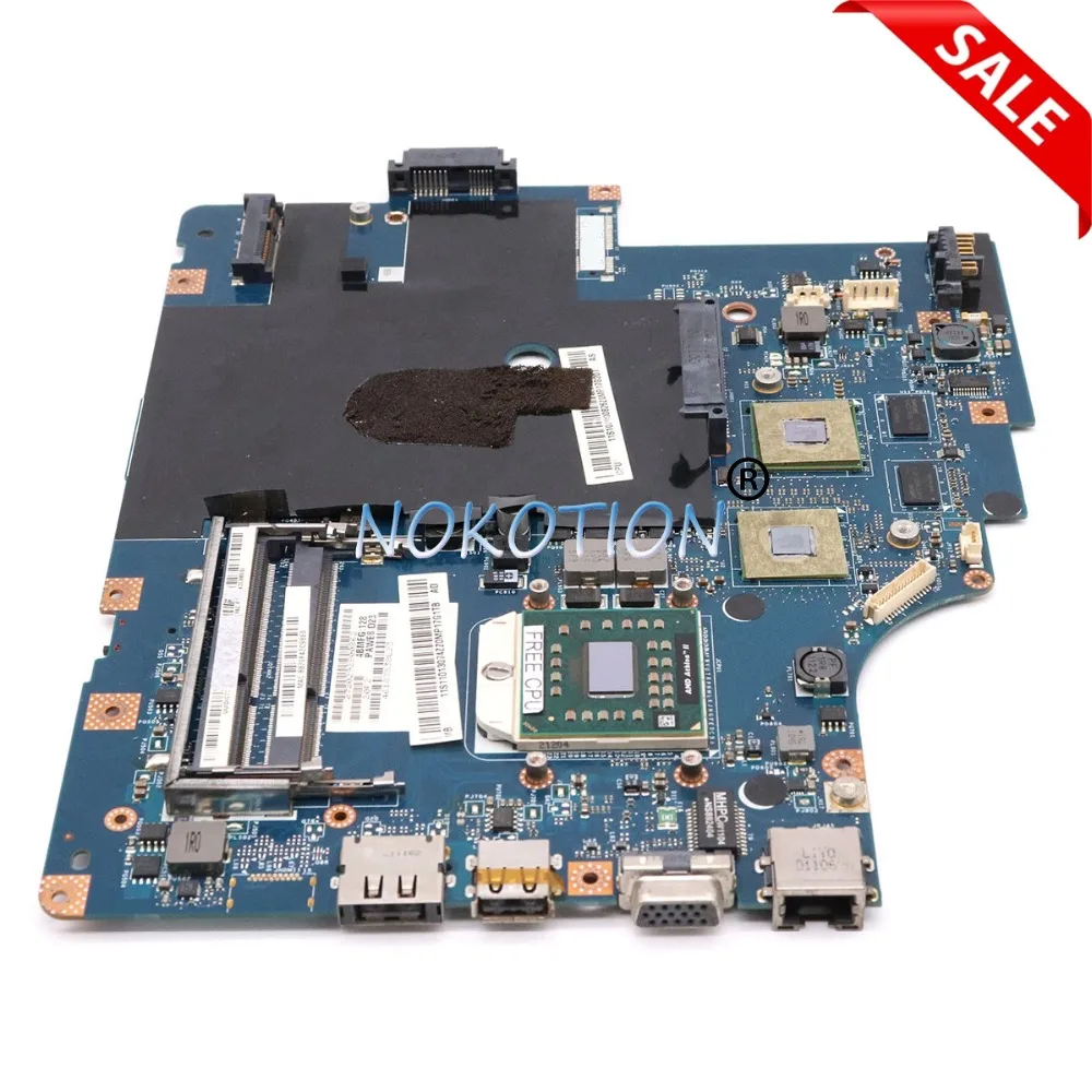 NOKOTION LA-5754P материнская плата для ноутбука lenovo G565 Z565 основная плата ATI HD5340 DDR3 Бесплатный процессор полностью протестирован