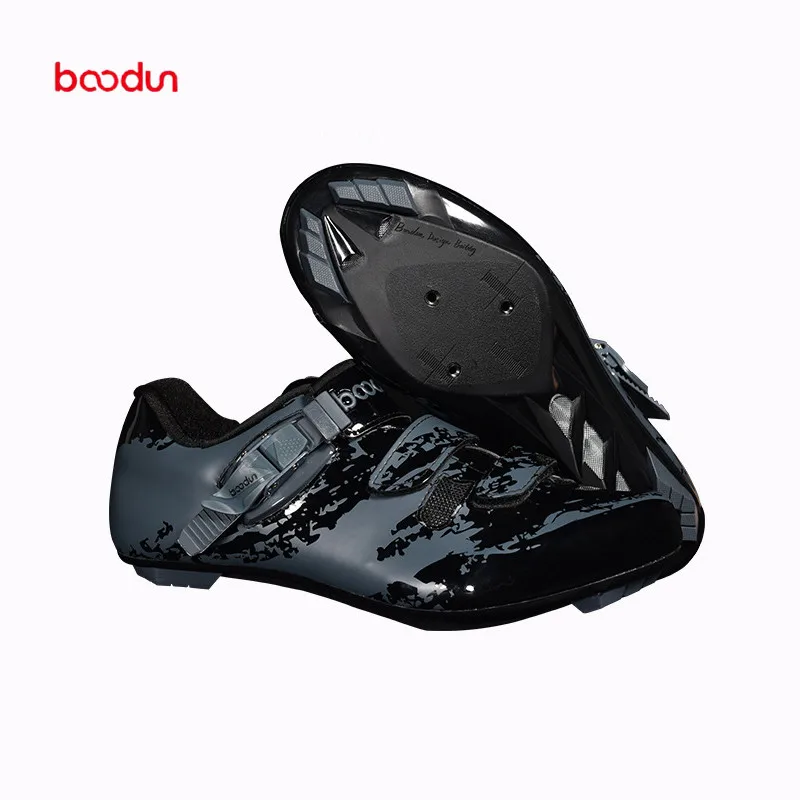 

BOODUN Men's Professional Road Bike Shoes Antiskid bicycle sneakers professional Sole Breathable Outdoor Sports Shoes