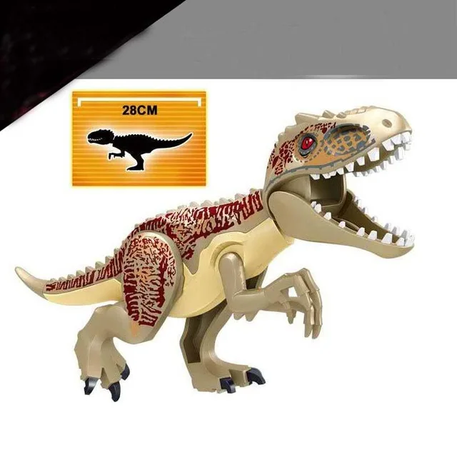 Dinosaurs Toys T-rex Compatible Legoingly Jurassic World 2 Sets Blocks Building Animals Model Brick Figures For Kids Gift