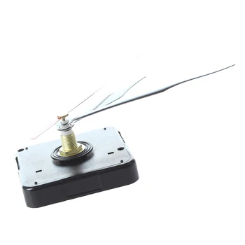 

Quartz clock Movement Mechanism 3 Black + Red Needle DIY Repair