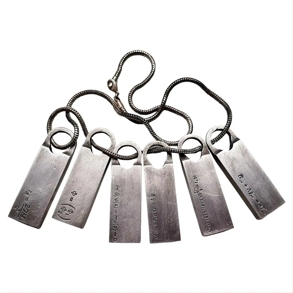 

Death Stranding Cosplay Keychain Norman Reedus Fomulas Necklace Alloy Plate Cosplay Metal Pendant Collection Key Chain