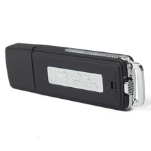 Elistooop Wiederaufladbare Mini Diktiergerät 70Hr WAV Audio Stift Digital USB Voice Recorder USB Stift-Stick Festplatte