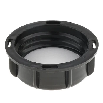 

1000L IBC Water Tank Cover Lid Cap Valve Parts Garden Hose Dust Cover Black for Water Liquid Storage