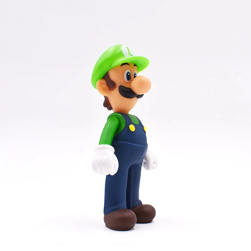 13cm New Super Mario Bros Luigi Mario PVC Action Figure Toy Green Hat Figure Collectible Model Toy 13cm New Super Mario Bros Luigi Mario PVC Action Figure Toy Green Hat Figure Collectible Model Toy