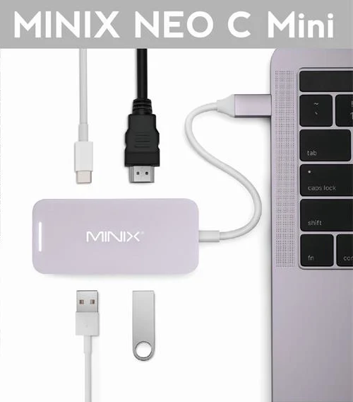 MINIX NEO C-D Thunderbolt 3 USB-C Зарядка до 5 к 60 Гц или два 4 к 60 Гц многопортовый адаптер HDMI выход для MacBook Pro