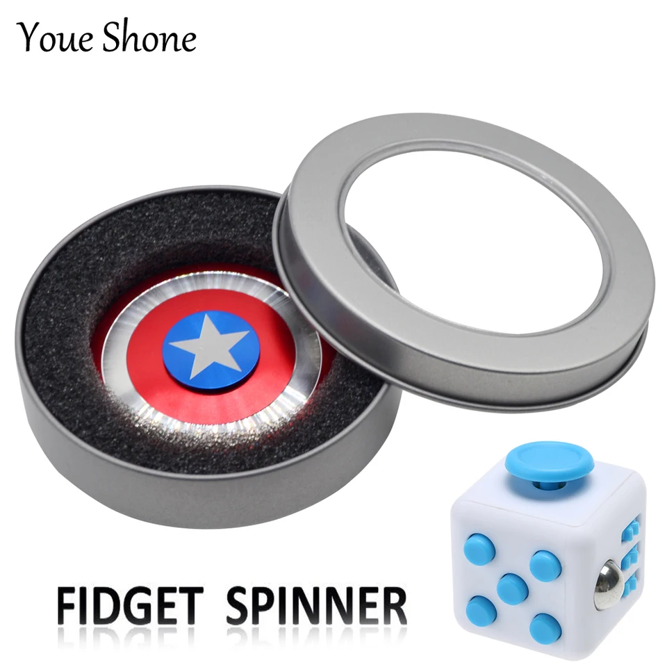 captain america fidget cube