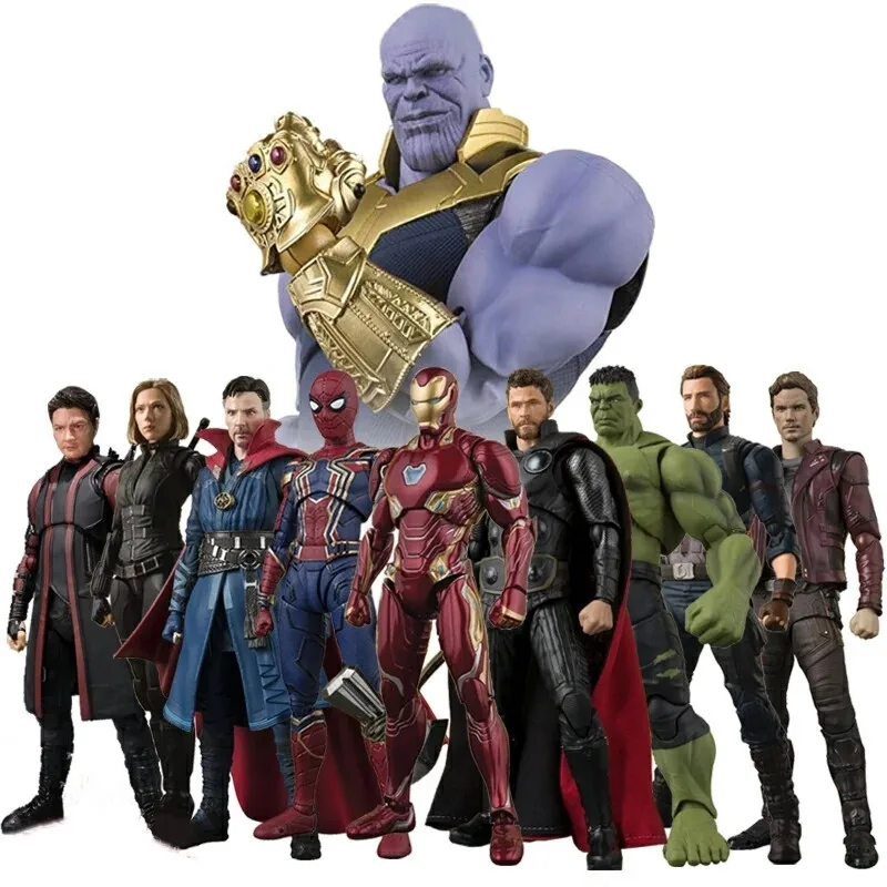 Marvel Мстители Бесконечность войны танос Железный Человек-паук человек Звездная