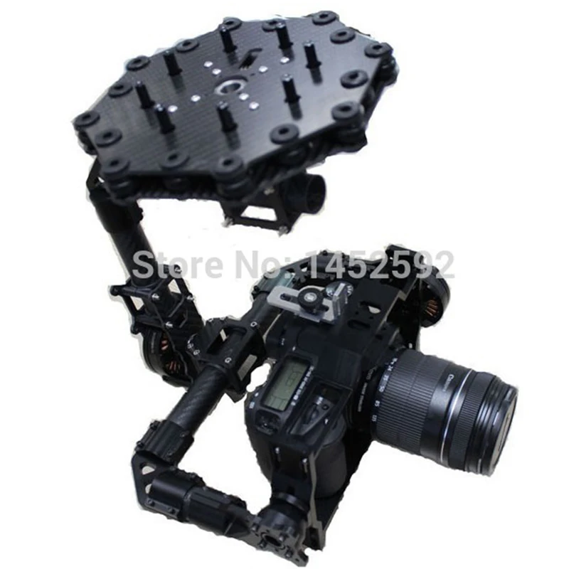 3 осевой бесщеточный BLG5D Aerial PTZ Gimbal с комбинированный комплект системы