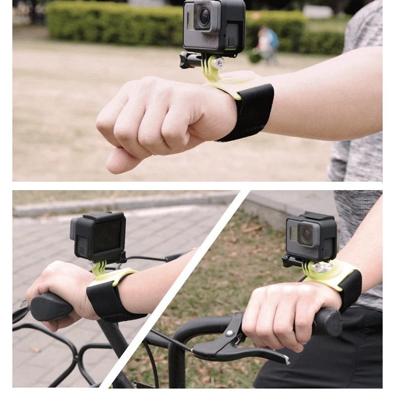 3 in1 Wrist Band Multifunction 360 Degree Rotate Wrist Bandage Arm Mount Hand Strap For Gopro Hero 7 6 5 Camera Accessories  (14)
