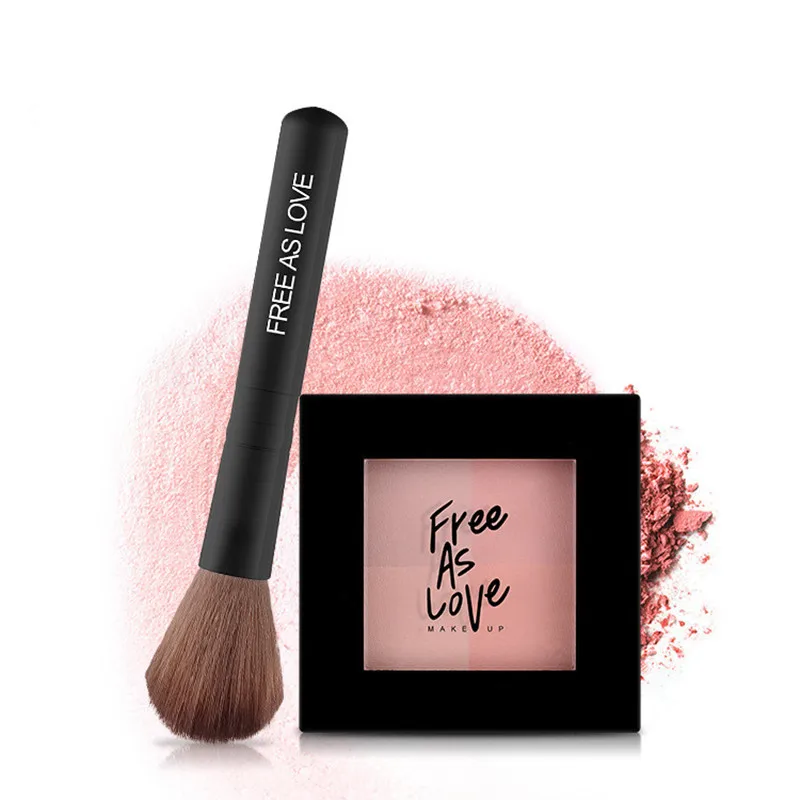 Free As Love Maquiagem Brand makeup kits for women four colors face