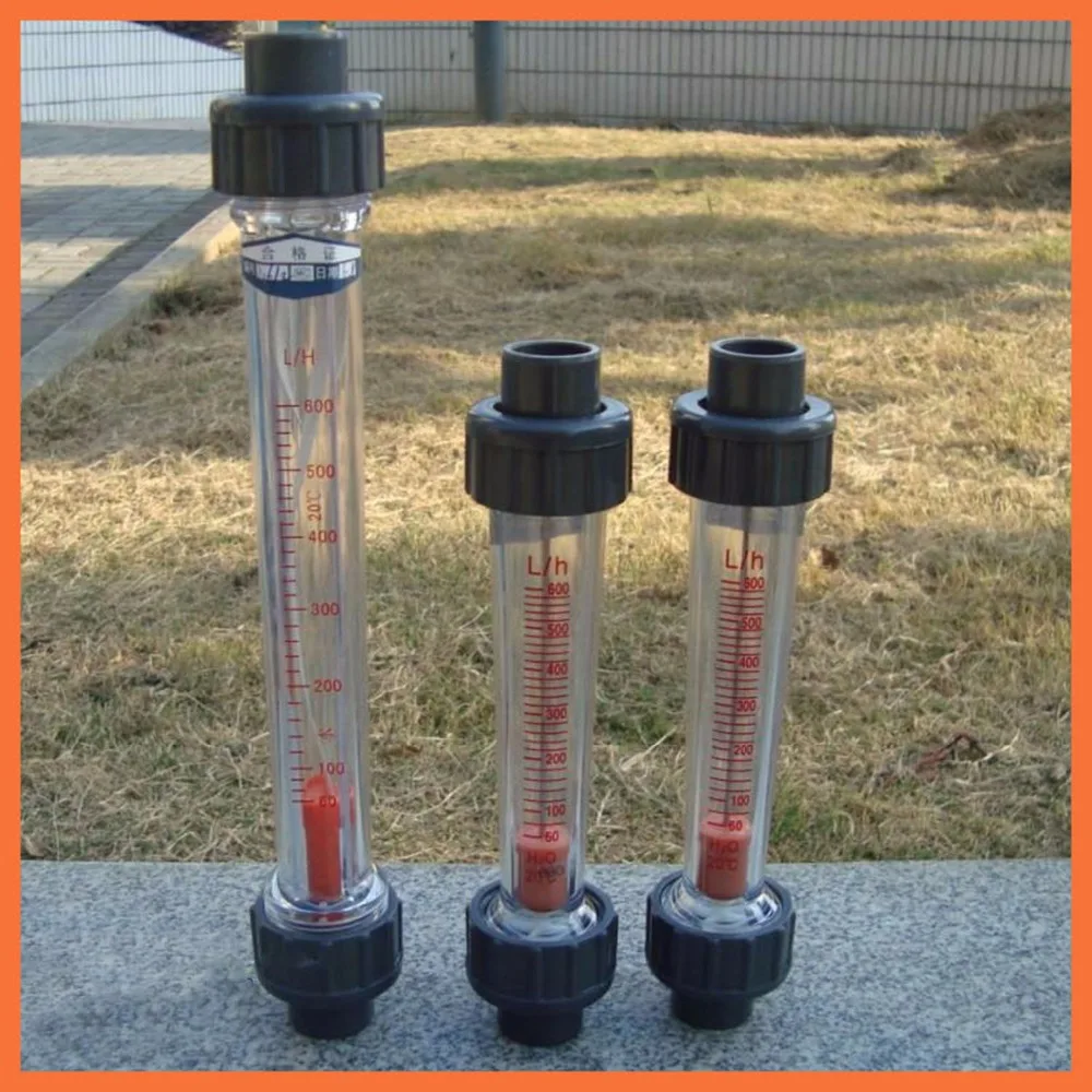 LZS65 PVC Tube LZS 65 plastic tube type rotameter LZS flow meter flowmeter Tools Measurement