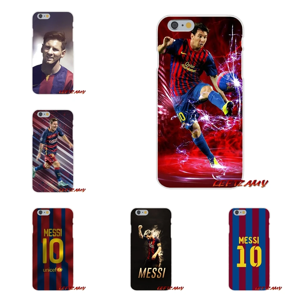 For iPhone X 4 4S 5 5S 5C SE 6 6S 7 8 Plus Leo Messi Accessories Phone Cases Covers | Мобильные телефоны и аксессуары