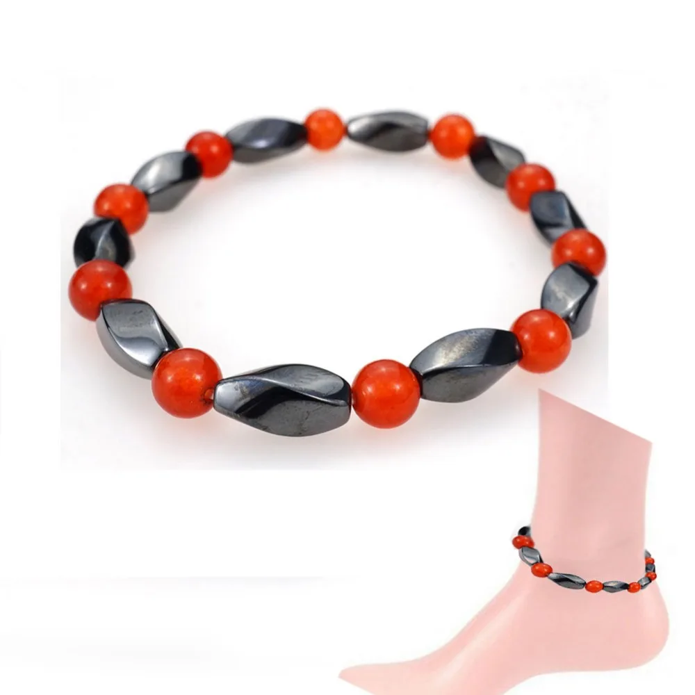 Тело для похудения потери Анти усталость лечебный браслет beads бусины стрейч