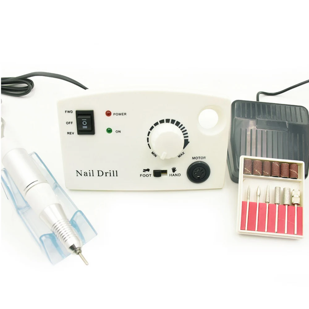 Jewhiteny 35000/30000/20000RPM Electric Nail Drill Machine Nail Cutter