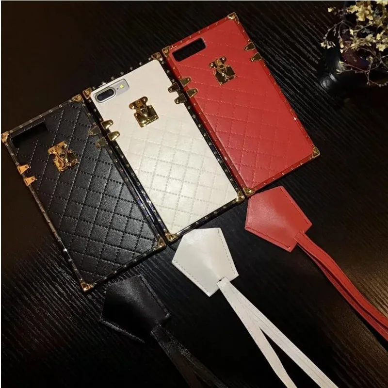 

Luxury Pu Leather Cases For iphone X Xs Max XR 8 8plus 7 7plus Gold Button back Cover For iphone 6 6S Plus Capa Fundas
