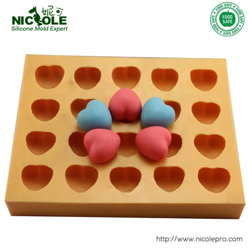 Мышь над изображением чтобы увеличить детали о 20-маленькое мыло сердце Гибкая