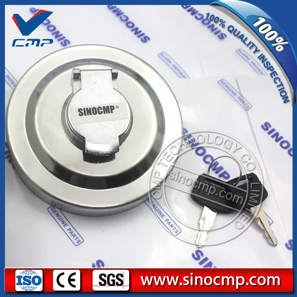 EX200 3 hydraulic tank cover, fuel tank cap for Hitachi excavator, high