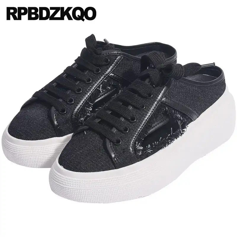 mule platform sneakers