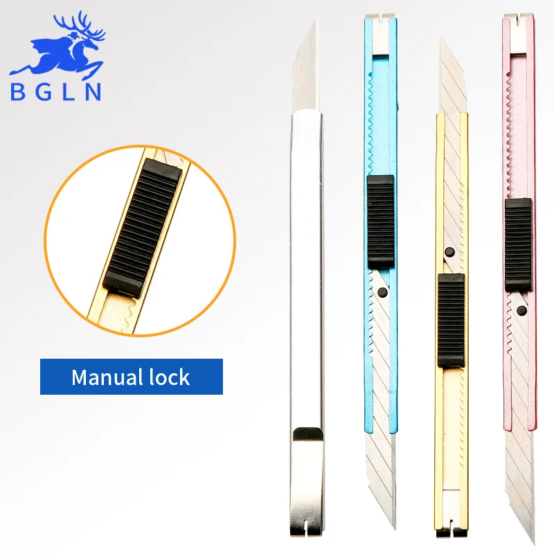 

Bgln 5pcs Cutter Students Utility Knife Snap Sharp Retractable Knife Stationery For Sketch Painting Drawing School Art Supplies