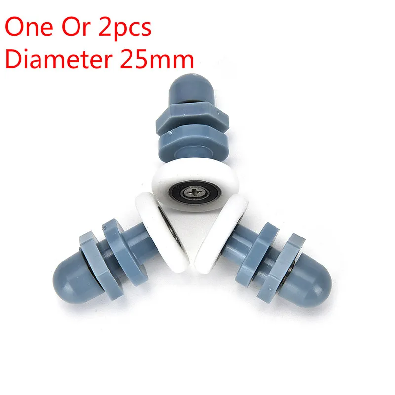 

One Or 2pcs Diameter 25mm Replacement Shower Door Roller Wheel For Shower Enclosures Cabins Runner