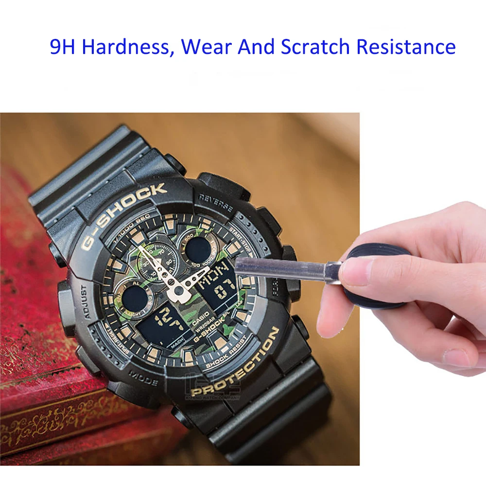 2.5D 9H защитная пленка из закаленного стекла для Casio GA100 GA110 прозрачная часов ga100/