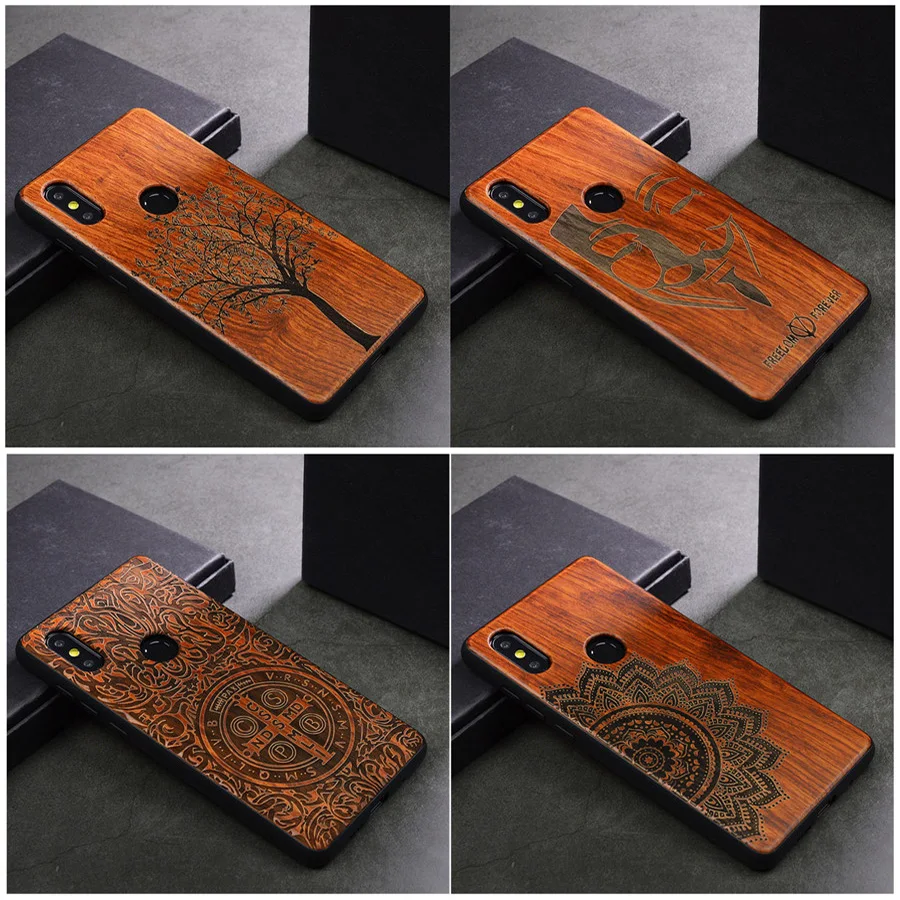 

2018 New For Xiaomi mi mix 2s Case Slim Wood Back Cover TPU Bumper Case For Xiaomi mi mix 2s Phone Cases mix2s
