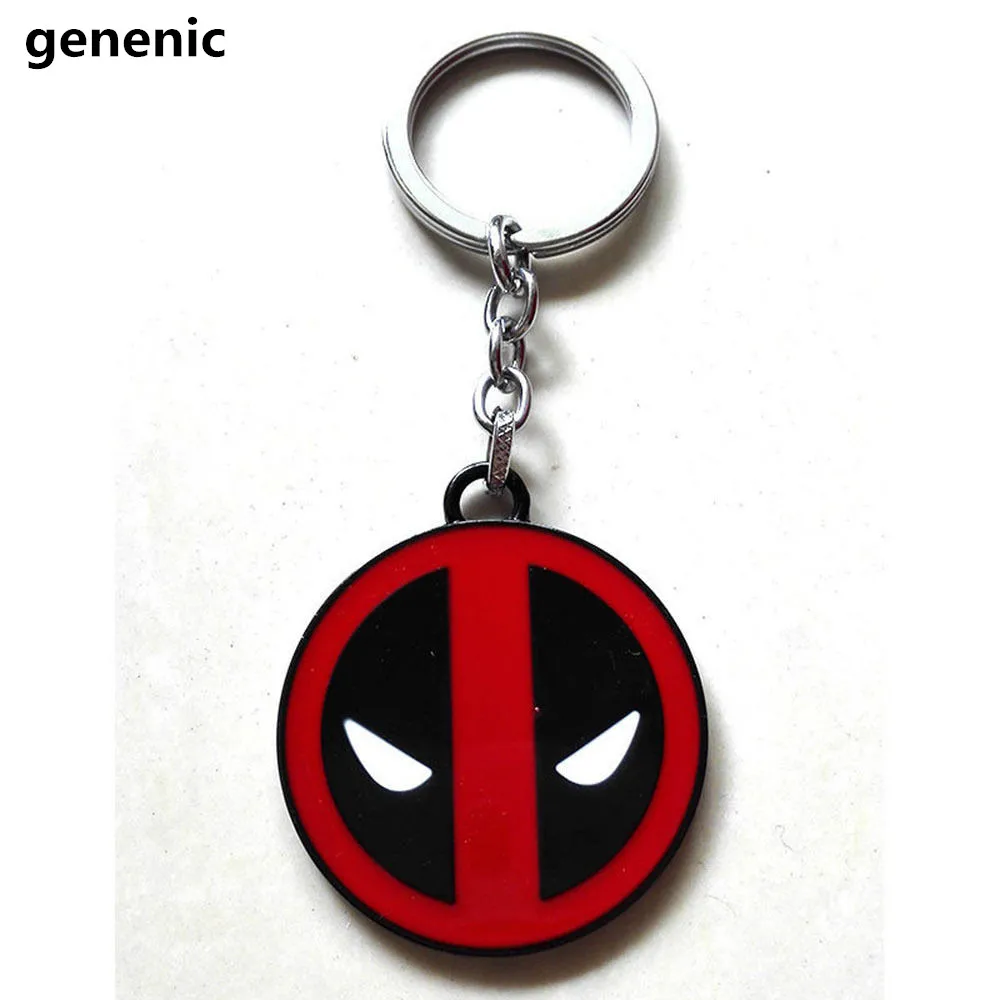 

Anime Catoon X-men Deadpool Metal Keychain Pendant Key Chain Chaveiro Key Rings