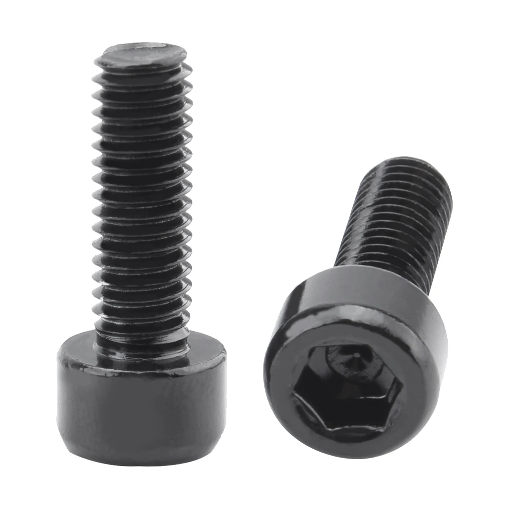 12Pcs Aluminum Alloy Cycle / Bike Water Bottle Frame Cage / Pump Bolts M5 Water Bottle Holder Bolts Water Bottle Cage Screws