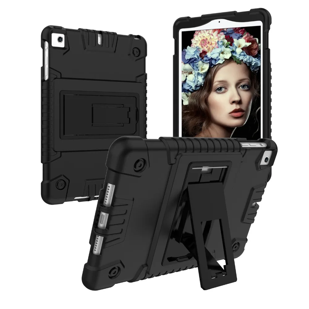 

Heavy Duty 2 in 1 Kickstand PC Tablet Cases For Apple iPad Mini 5 Case Cover For iPadMini 5 2019 Cases Skin Shell Bumper
