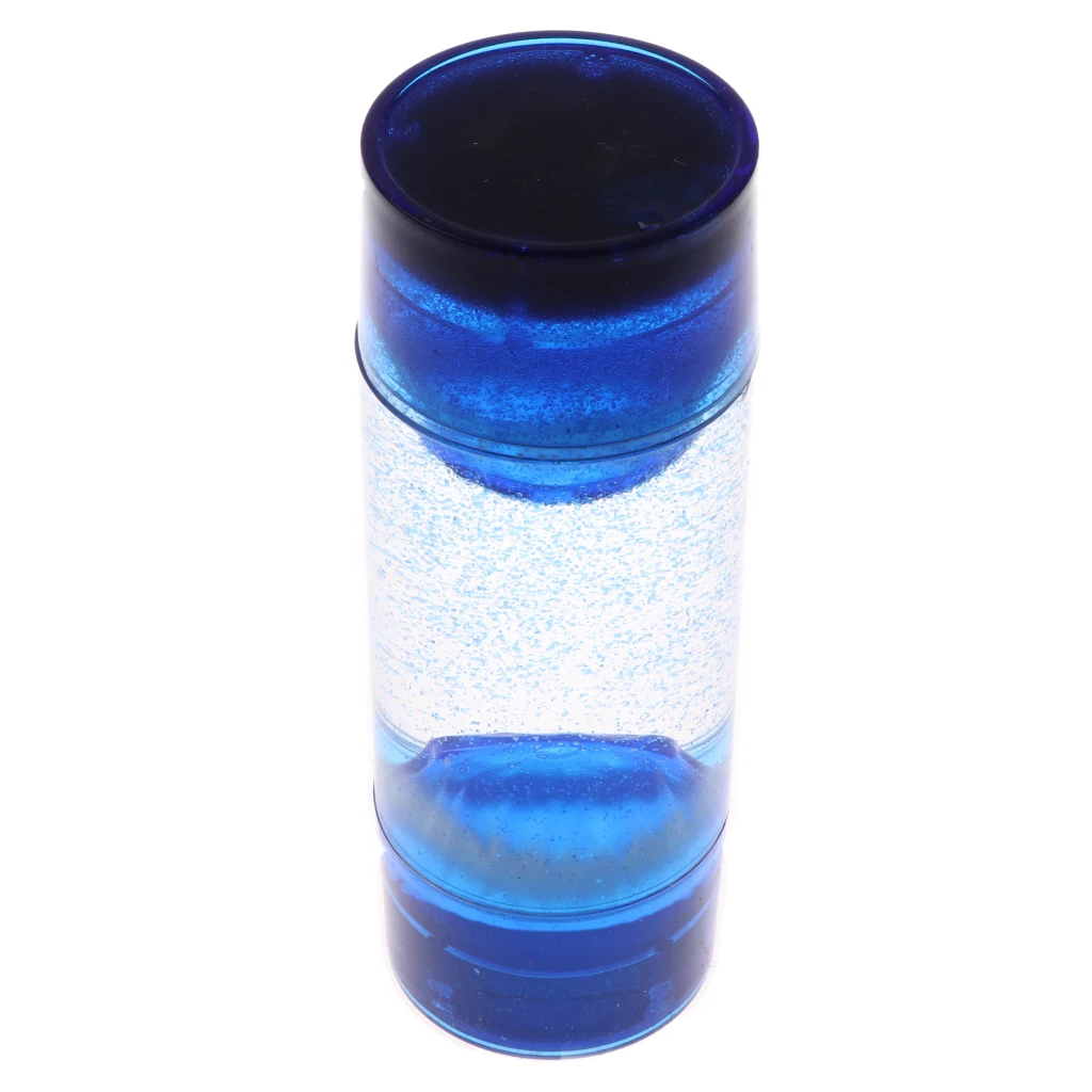 Novelty Volcano Eruption Vision Hourglass Ornaments - Liquid Oil Sandglass Timers Children's Day Birthday Gift Home Office Decor