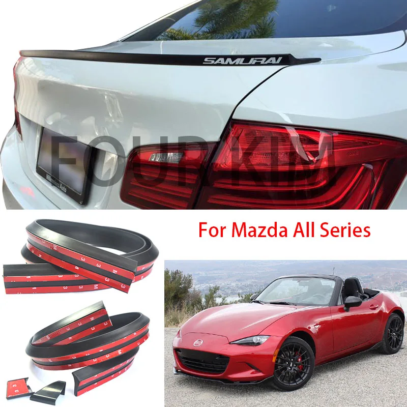 Buy For Mazda Universal Car Rear Spoiler tail styling