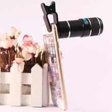 Универсальный зажим 12X зумом телеобъектив телескоп Камера телефон объектив для Xiaomi Note 3 Примечание 2 M5 M4 M3 M2 M2S xiaomi 1 s 2 2A 2 s 3 4