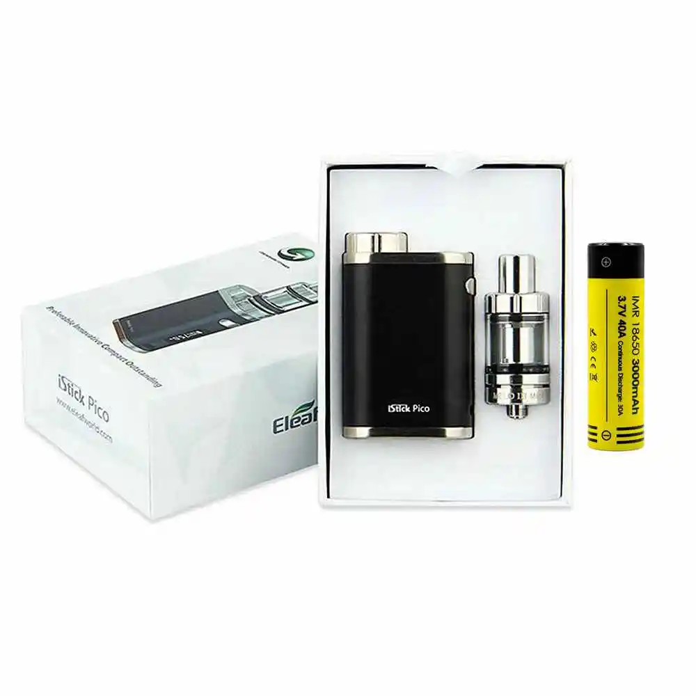 Electronic Cigarette Eleaf iStick Pico istick 75W Kit Vapor Box Mod with 3000mah 18650 battery Melo 3 Mini Atomizer vs ijust S Electronic Cigarette Eleaf iStick Pico istick 75W Kit Vapor Box Mod with 3000mah 18650 battery Melo 3 Mini Atomizer vs ijust S