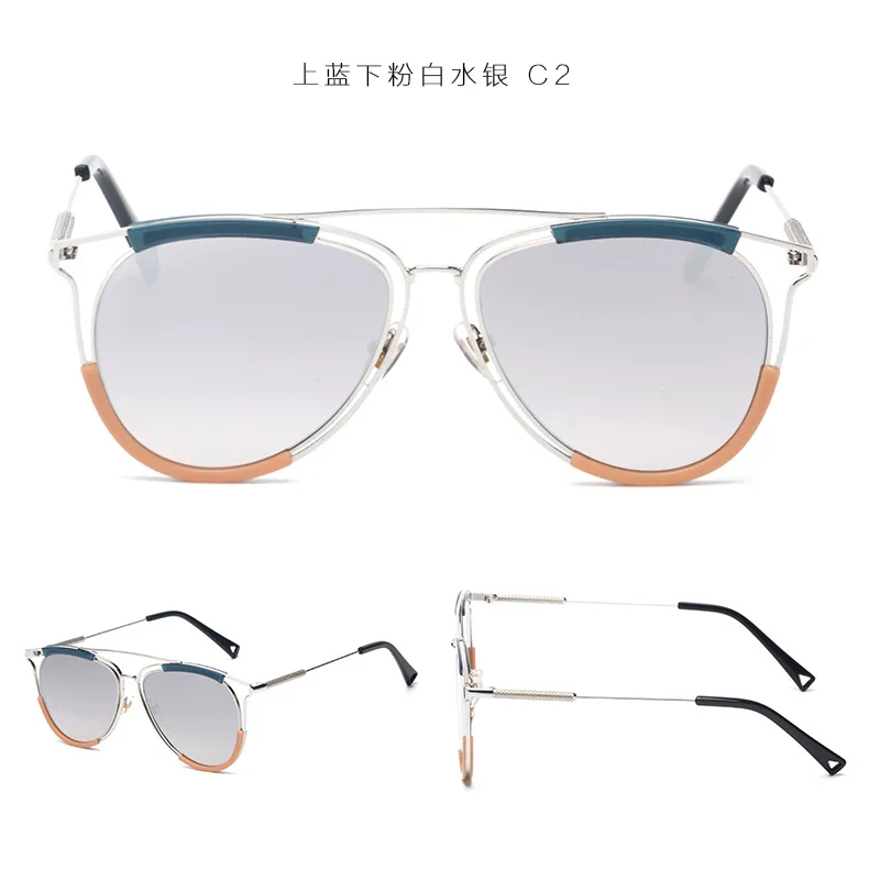 JackJad новые модные авиаторские солнцезащитные очки в стиле пилота крутые трендовые брендовые дизайнерские солнцезащитные очки с металлической оправой JC1713