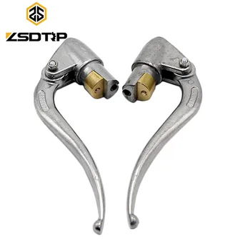 

Free shipping ZSDTRP motor 1 pairs Ural KC750 original left clutch and right brake hand grip lever case for BMW M1 M72