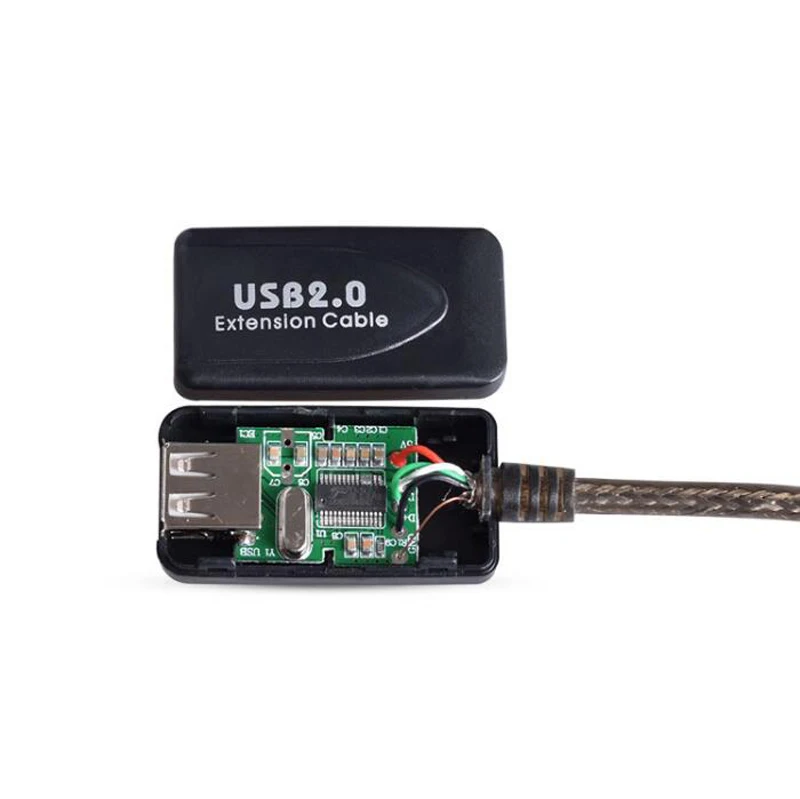 5 متر نوع usb 2.0 وذكر لأنثى نشط تمديد/مكرر كابل ل اسلكية للمراقبة كاميرا usb كابل
