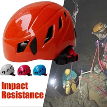 Safurance Открытый Унисекс защитный шлем жесткая шляпа Рабочая Крышка Регулируемый рок анти-разбивание альпинистский спасательный строительный рабочий шлем