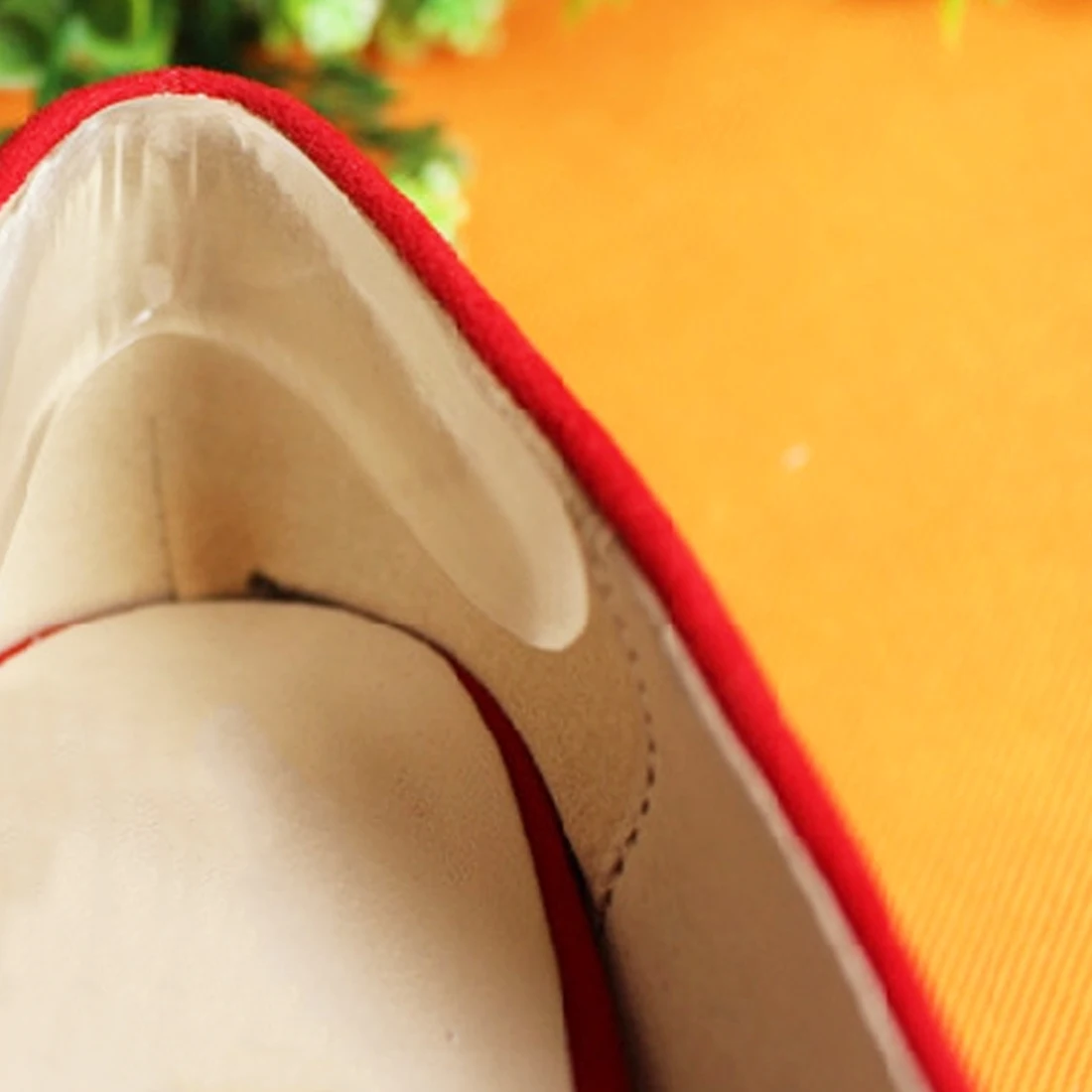 Новинка, 1 пара, незаметный Прозрачный мягкий силиконовый гель Наклейка для обуви, обувь для обуви, обувь с протектором на каблуке, стелька для обуви