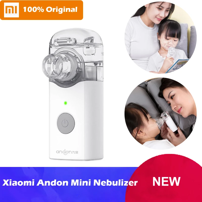 

Xiaomi Mijia Jiuan Andon Portable Atomizer Mini Nebulizer Handheld Inhaler Respirator for Children and Adult Cough Home Treat