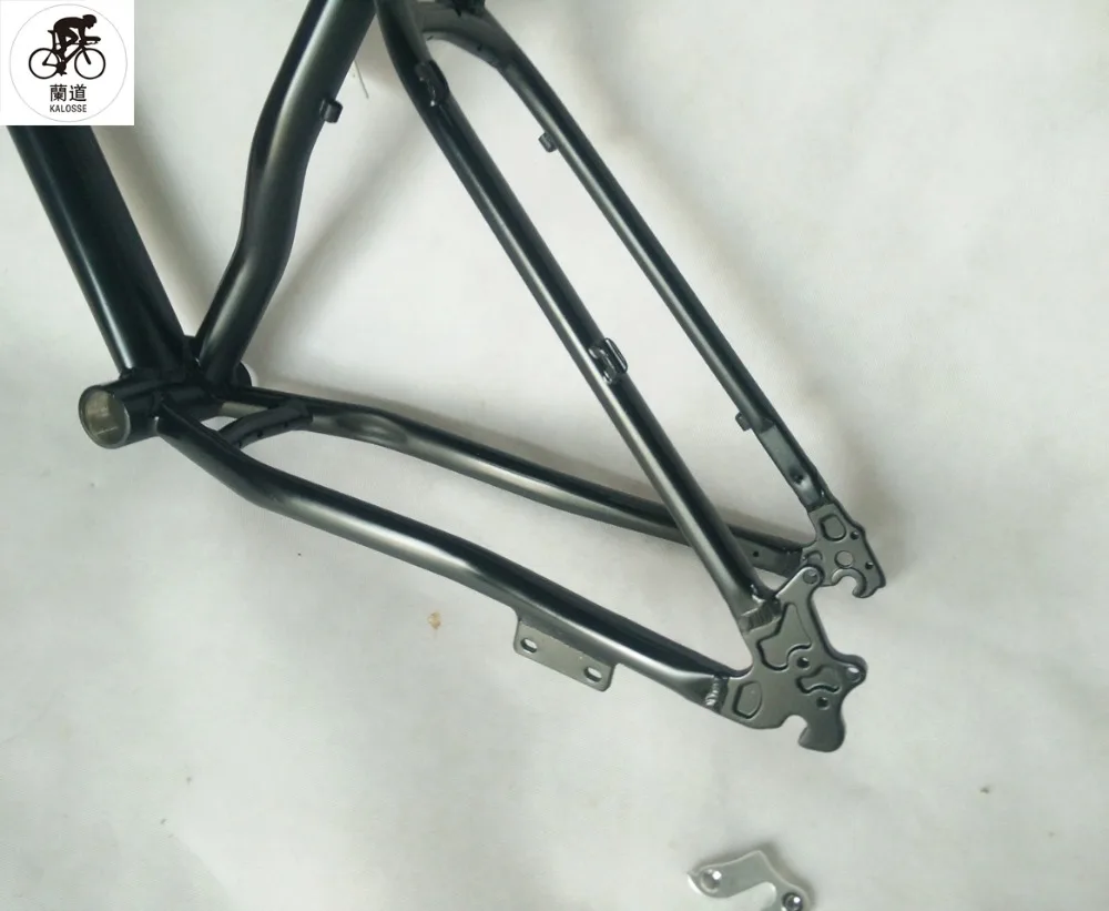 Flash Deal Kalosse Beach 26inch   mountain bike frame  26*4.0 tires  light bike frame Snow  mountain bicycle  frame 4