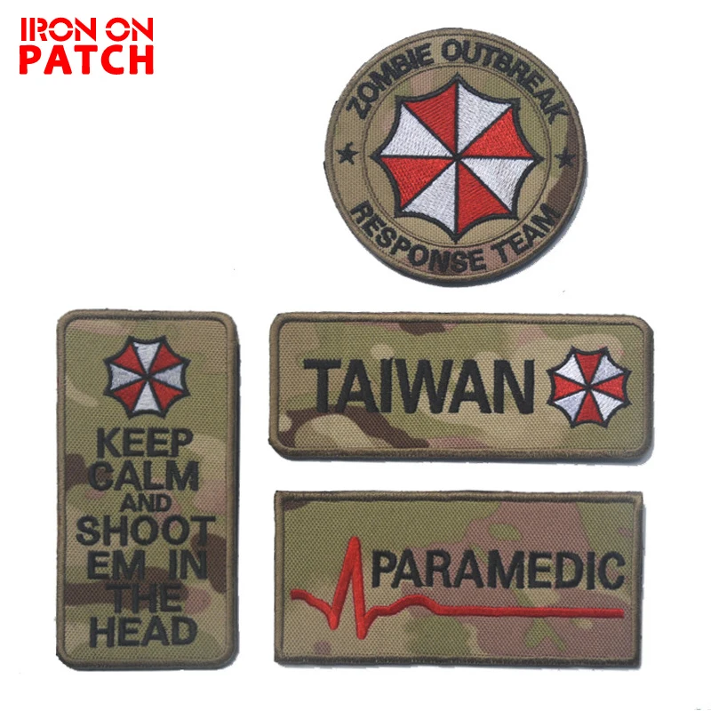 Buy umbrella biohazard suit series camouflage Patches