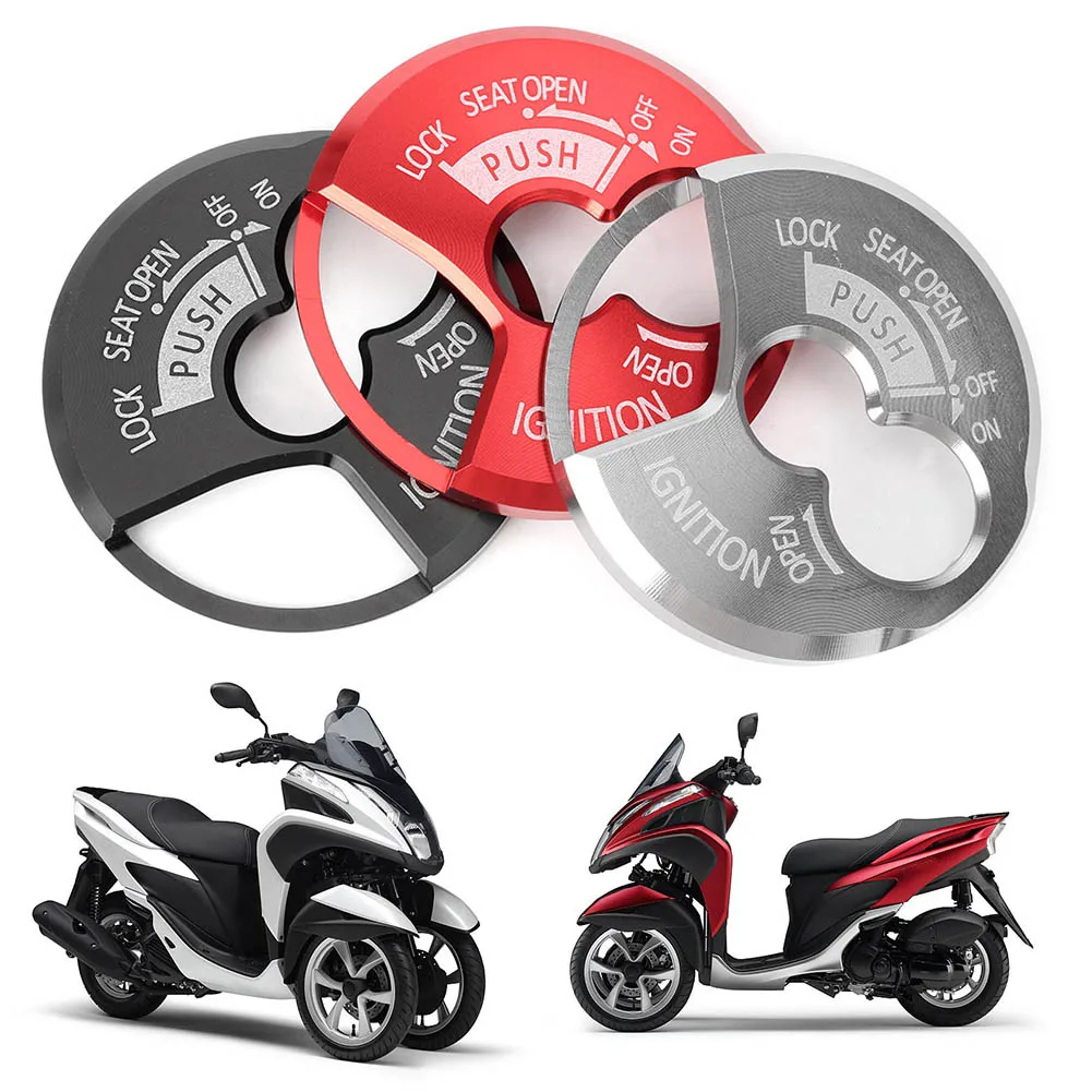 

CNC Aluminum Motorcycle Seat Lock Cover for YAMAHA Tricity 125 2014-2017 & Tricity 155 2016-2017