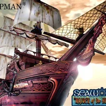 Hyperfine большая Пиратская лодка Международная вода девичий корабль Бумажная модель