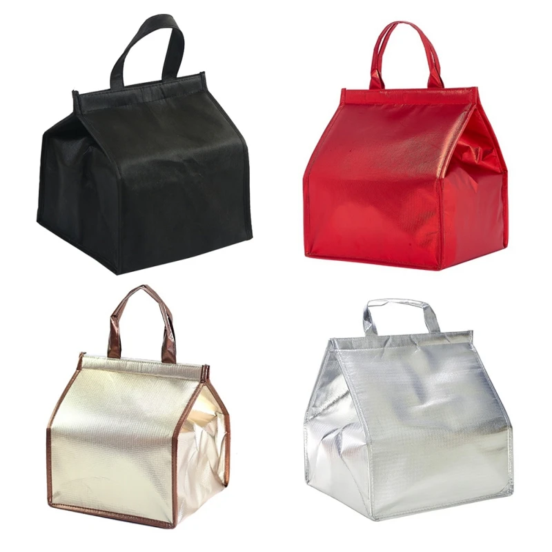 Portable Kitchen Picnic Insulated Cooler Bags Cake Pizza Lunch Picnic Box Insulated Cool Handbags