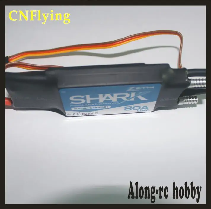 ztw shark 20A 40A 50A 60 70 80A водонепроницаемый бесщеточный ESC для лодки с системой водяного охлаждения RC модель лодки