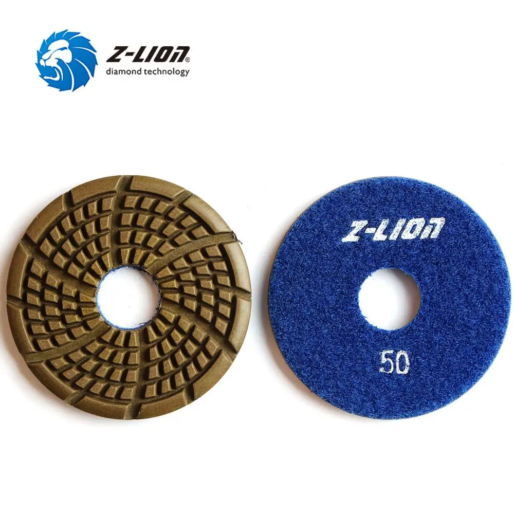 Z LION 3 5 дюйма Wet алмазный шлифовальный диск 1 шт. 85 мм высшего качества бетона