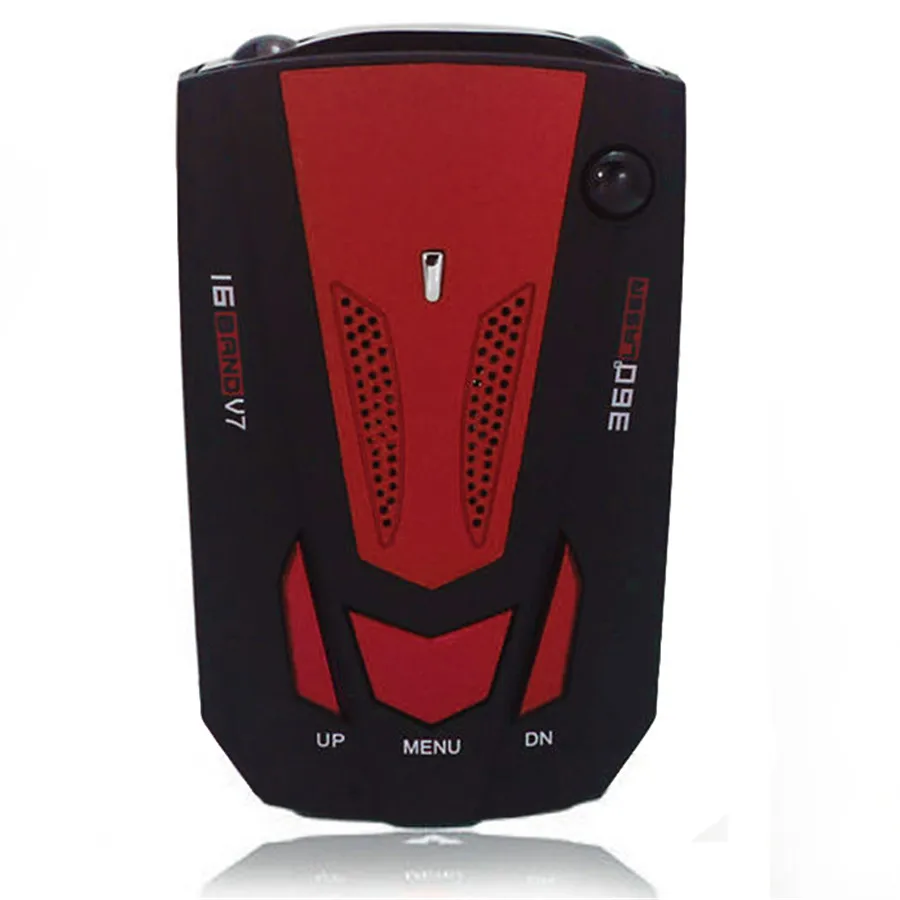 

Car Radar Detector 360 Degrees Car Anti Radar Laser Radar Detector Alarm System for Vehicle V7 Speed Voice Alert Warning