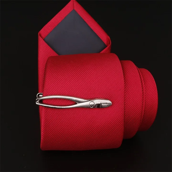 Индивидуальные французские Зажимы для галстука для мужчин линейка крыло дизайн зажимы галстука Бизнес Свадебная рубашка галстук бар медный шейный зажим - Окраска металла: 185