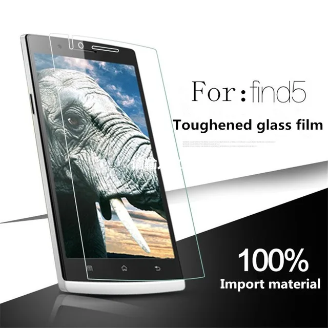 Закаленное стекло 2.5D для OPPO Find 5 Высококачественная защитная пленка