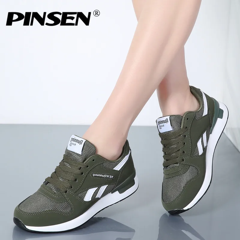 PINSEN Sneakers Women New Unisex Spring Casual Sho